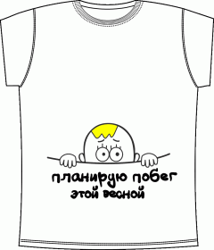 Прикольные футболки: Побег Boy